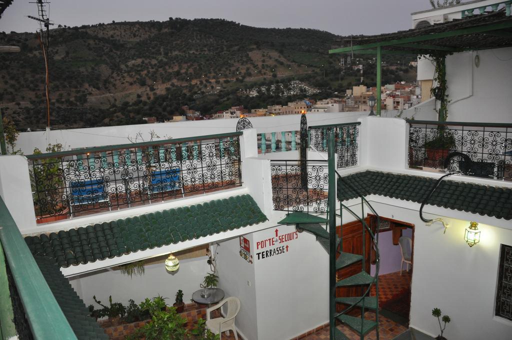 Hotel La Colombe Blanche Moulay Idriss Exterior foto